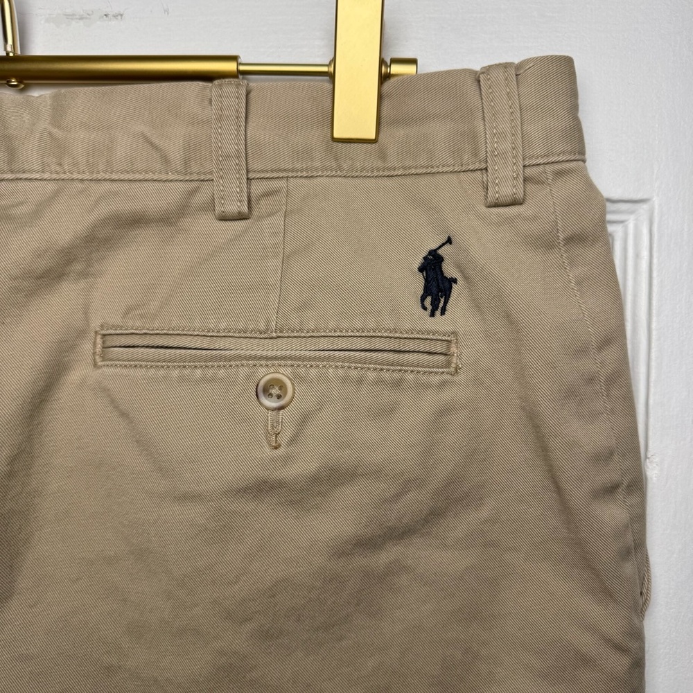 Polo Ralph Lauren Classic Fit Khaki Shorts Size 34 - Picture 9 of 12